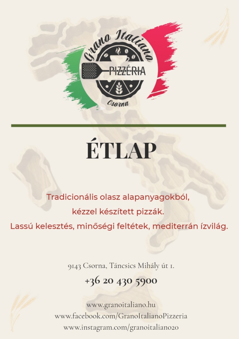 Étlap oldal 1